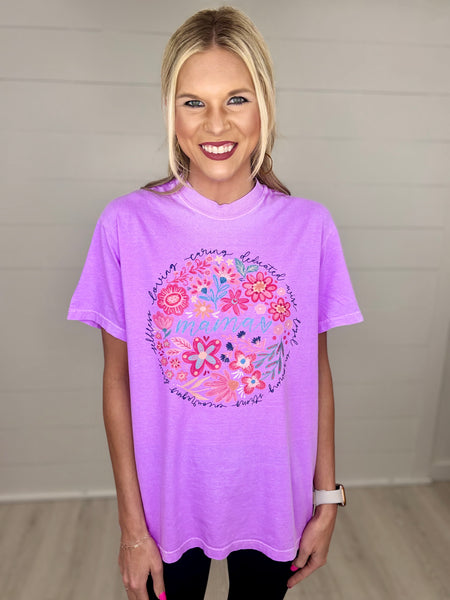 Floral Mama Tee