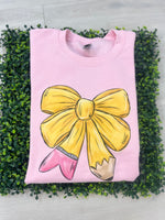 Teacher Bow Sweatshirt