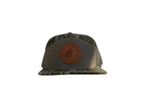 SB Circle Logo Large Leather Patch Flat Bill