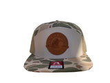 SB Circle Logo Large Leather Patch Flat Bill