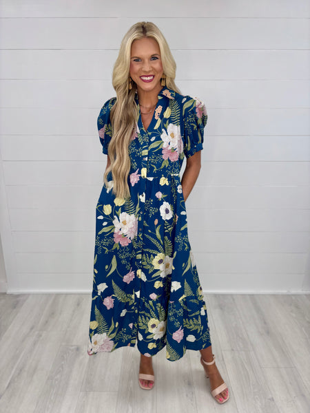 Midnight Garden Dress