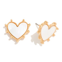 Heart Stud Earring