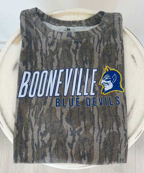 Mossy Oak Youth Blue Devil Tee