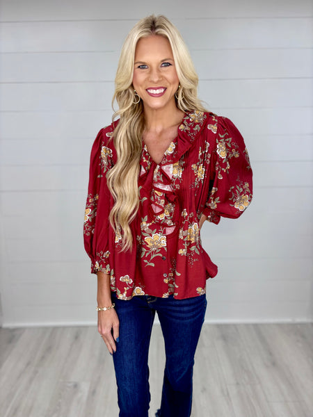 Rustic Ember Top