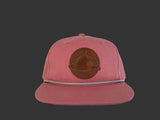 Circle Logo Large Leather Patch Rope Cap