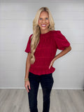 Cranberry Crush Top