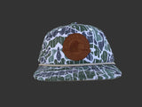 Circle Logo Large Leather Patch Rope Cap