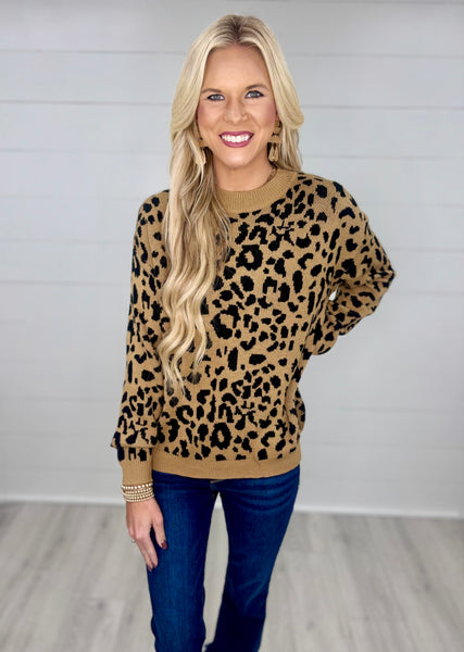 French Leopard Top