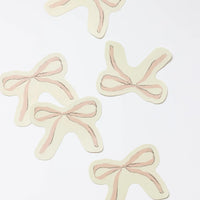 Pink Ribbon Bow Sticker