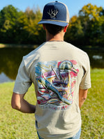 Speckle Bellies Outdoor Tools Pocket Tee: Bay