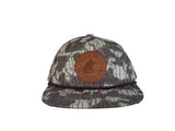Circle Logo Large Leather Patch Rope Cap