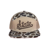 MSU State Script 7 Panel Hat