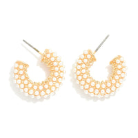 Jolie Beaded Hoop