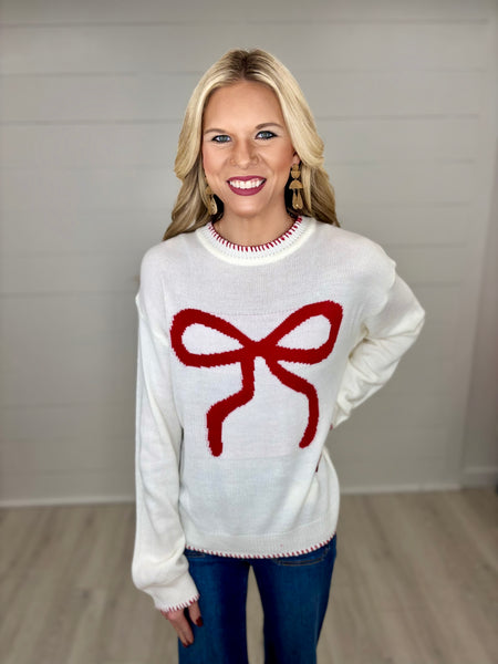 For The Love Of Bows Sweater