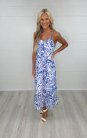 Sunset Palms Dress