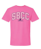 Full Front SBCC Pink Logo Tee