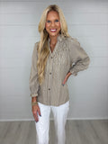 Stripe And Spice Top