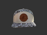 SB Circle Logo Large Leather Patch Flat Bill