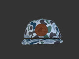 Circle Logo Large Leather Patch Rope Cap