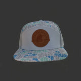 SB Circle Logo Large Leather Patch Flat Bill