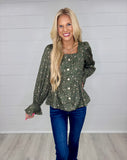 Bloom & Button Top