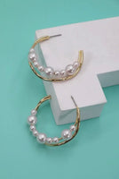 Ivy Rhinestone Huggie Hoop Trio Earring