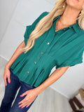 Evergreen Elegance Top