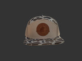 SB Circle Logo Large Leather Patch Flat Bill