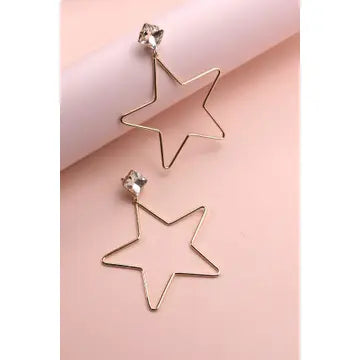 Star Drop Earrings