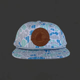 Circle Logo Large Leather Patch Rope Cap