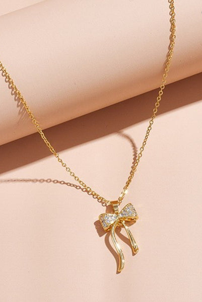 Carrie Bow Necklace