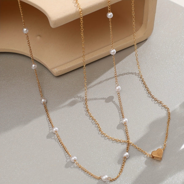 Pearl Layered Necklace