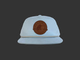Circle Logo Large Leather Patch Rope Cap