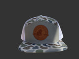 SB Circle Logo Large Leather Patch Flat Bill