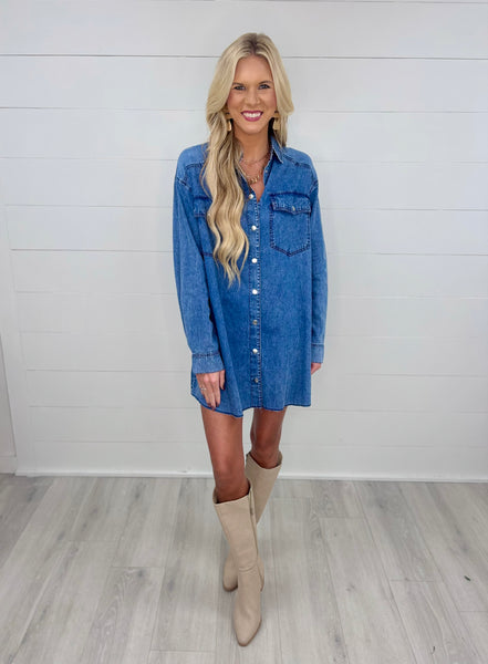Denim Love Dress