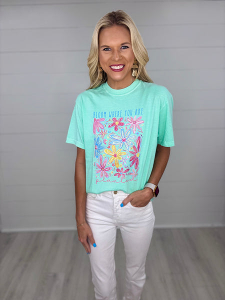 Bloom Where You Are Tee