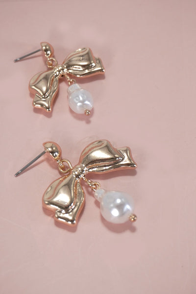 Madison Bow Earring