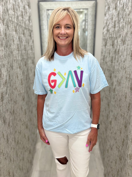 God is Greater Than Our Highs and Lows Tee