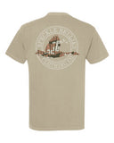 Down South Camo Circle Logo Youth Tee