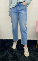 Thoughtfulness Cropped Jeans