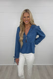 Darling Denim Top
