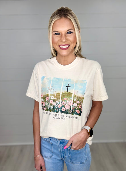 He Has Risen Tee