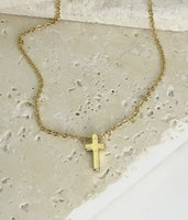 Mini Cross Necklace