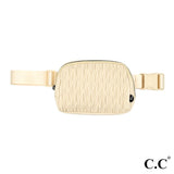 Candi Textured Belt Bag