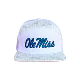 Ole Miss Script 7 Panel Hat