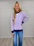 The Easy Striped Pullover