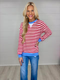The Easy Striped Pullover