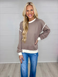 The Piped Perfection Pullover
