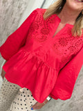 Copper Bloom Top