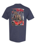Ole Miss Brown Lab Tee